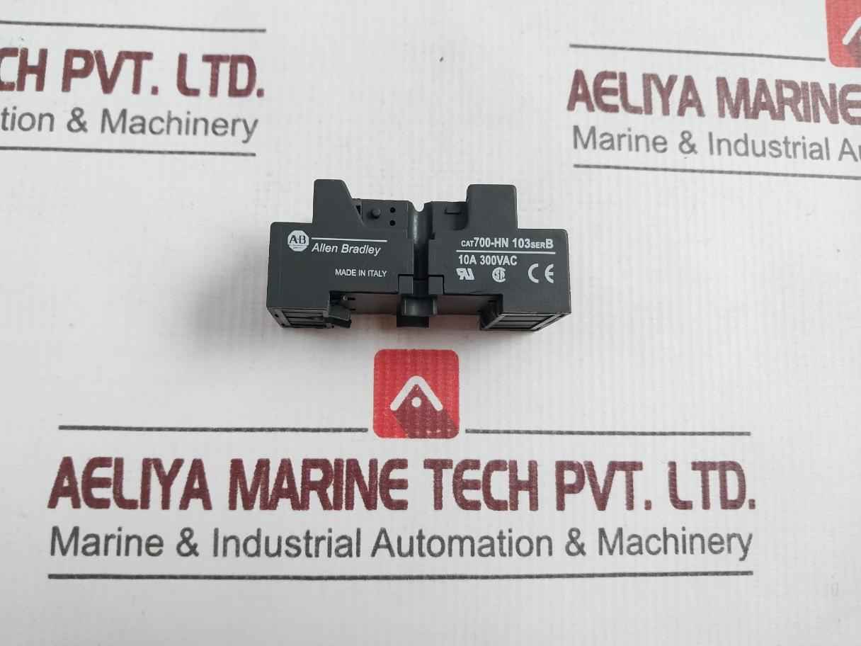 Allen Bradley 700-hn 103 Relay Base Socket 10A 300Vac