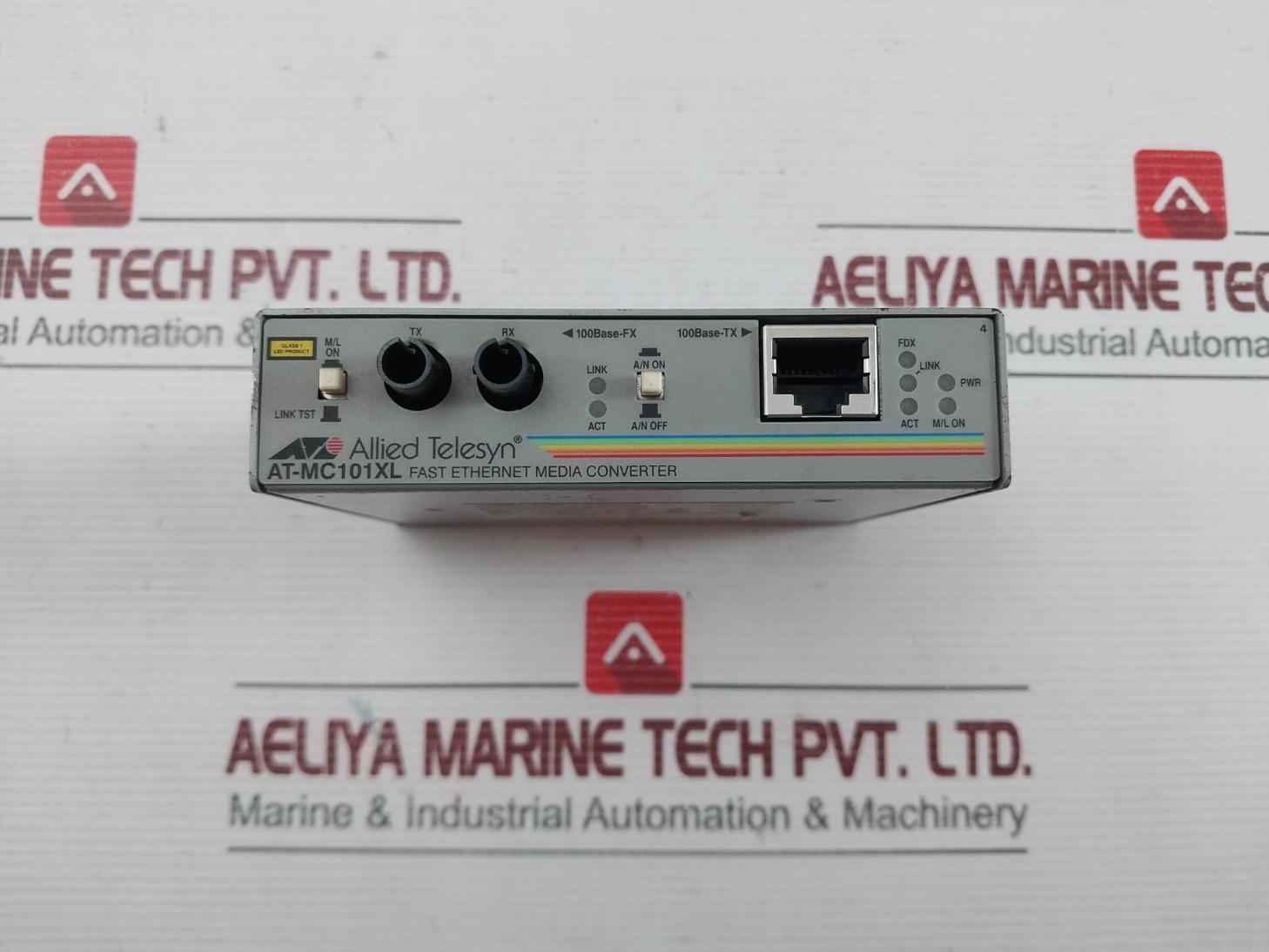 Allied Telesis 12Vdc Fast Ethernet Media Converter 0.5A At-mc101Xl