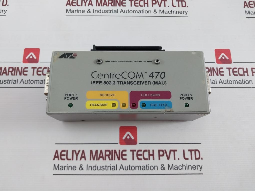 Allied Telesyn Centrecom At-470 Transceiver (Mau) 12/12Vdc 0.5A