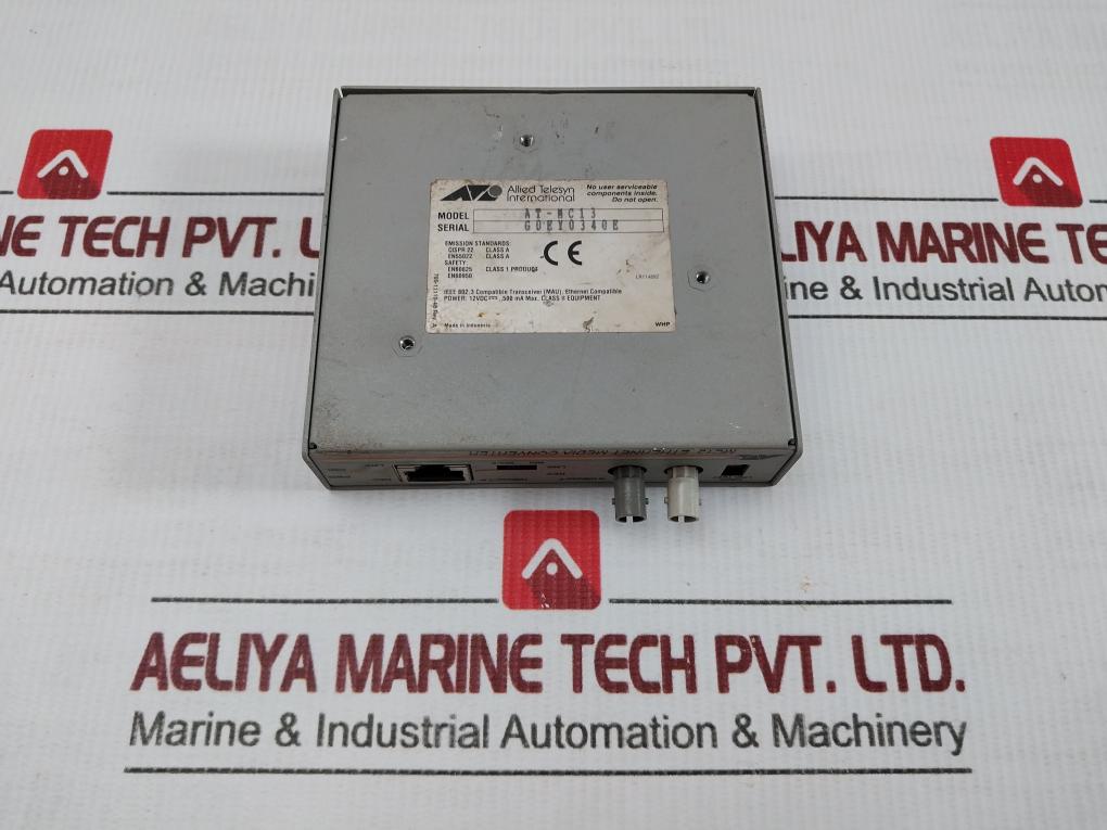 Allied Telesyn Ethernet Media Converter Rev-a At-mc13