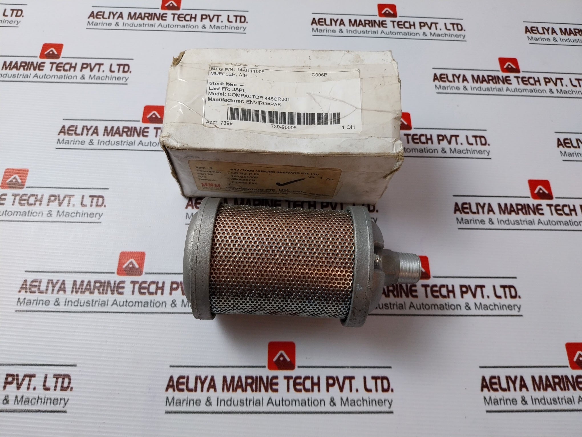 Allied Witan 44AW56 M05 Air Muffler Filter 14-0111005 1/2 Inch