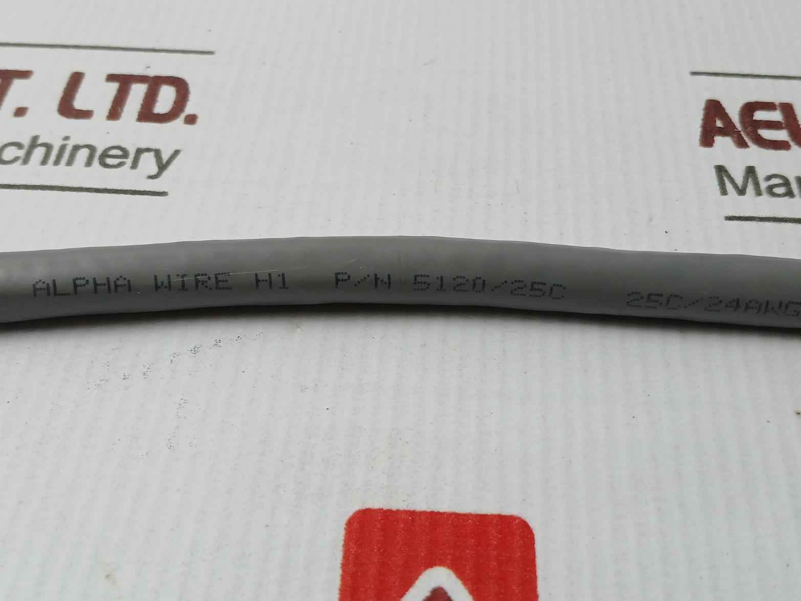 Alpha Wire 5120/25C Xtra Guard Shielded Cable 3-meter 25C/24Awg