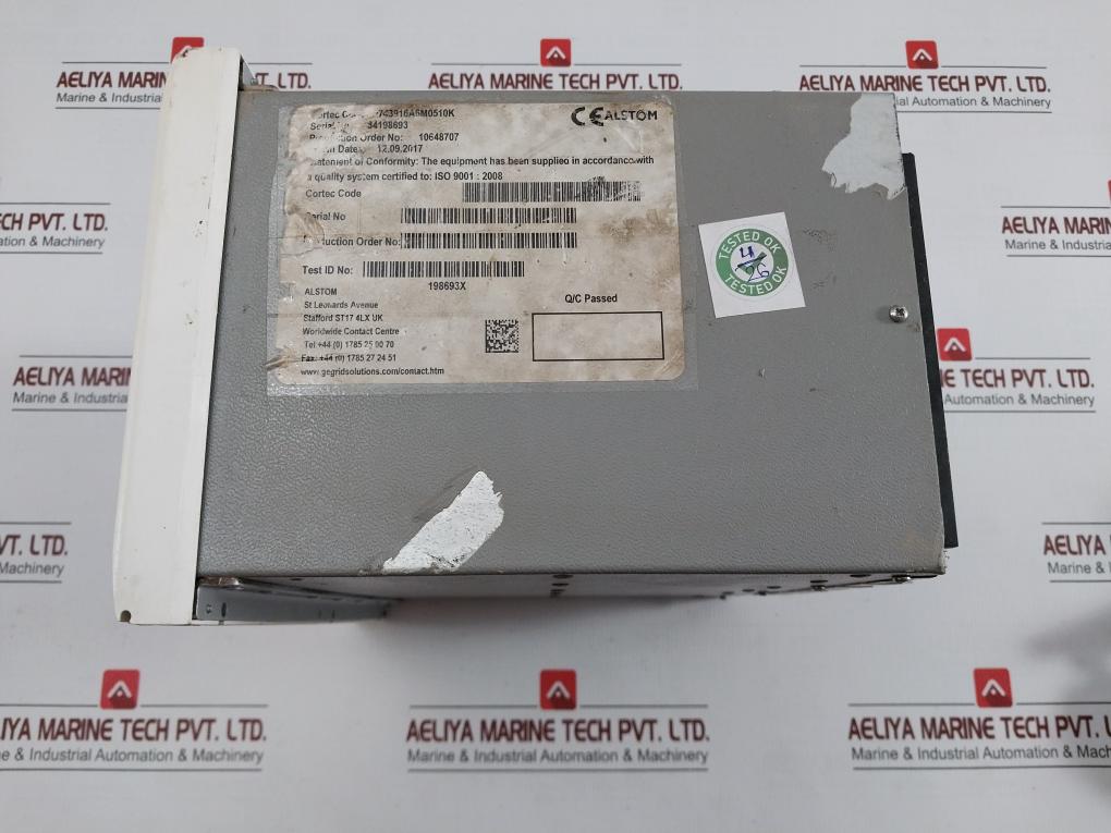 Alstom Numerical Protection Relay P743916A6M0510K 50/60 Hz