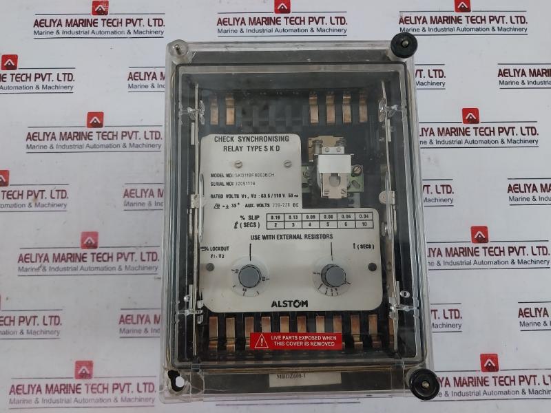 Alstom Skd11Bf8003Bch Check Synchronising Relay Skd Type 63.5/110V