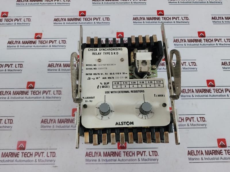Alstom Skd11Bf8003Bch Check Synchronising Relay Skd Type 63.5/110V