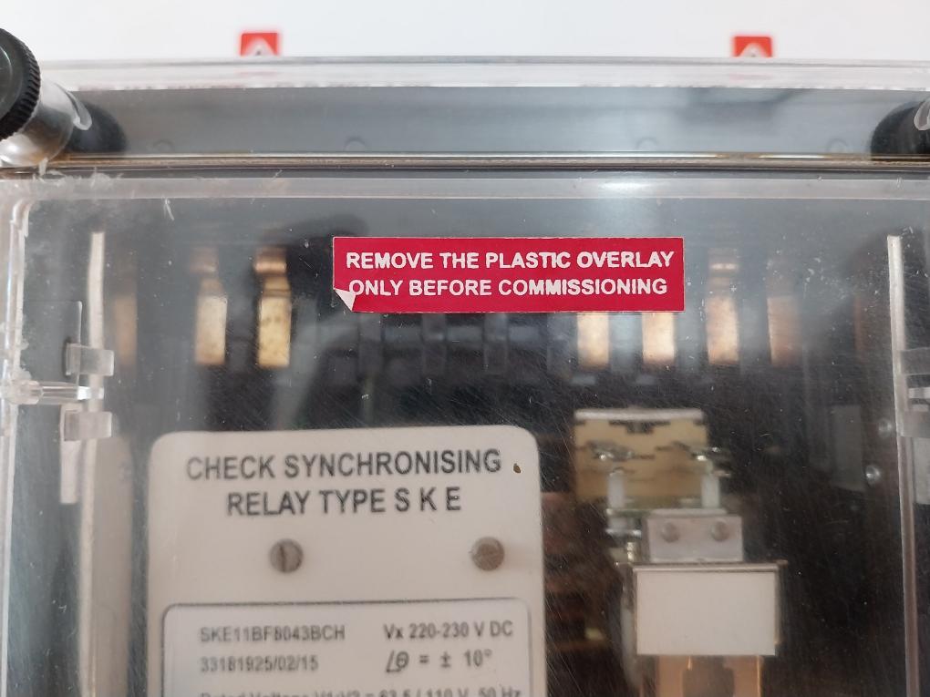 Alstom Ske11bf8043bch Check Synchronising Relay 50 Hz 220-230 V Dc