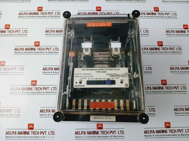 Alstom Vagm22Af171G Instantaneous Under Voltage Relay, 110A-c , 130439460327001