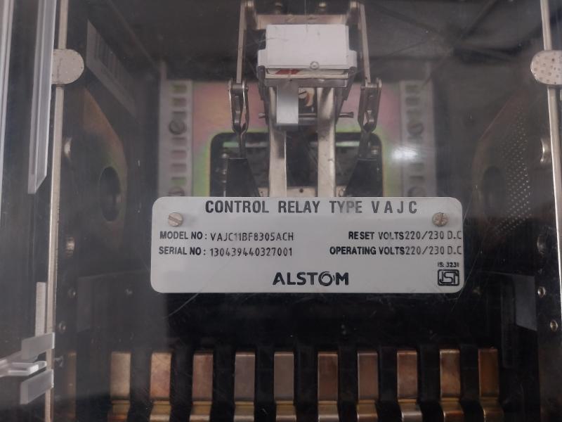 Alstom Vajc11Bf8305Ach Control Relay Vajc 220/230 Dc
