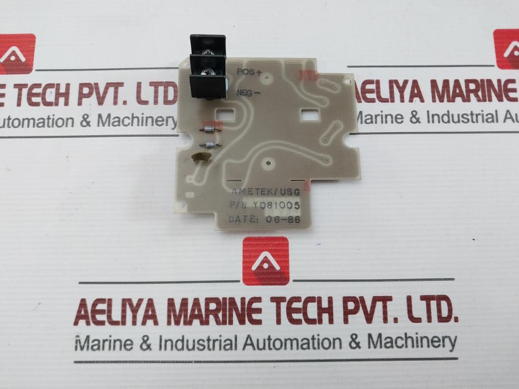 Ametek Y081005 D.C. Supply Board 6-28Vdc Input
