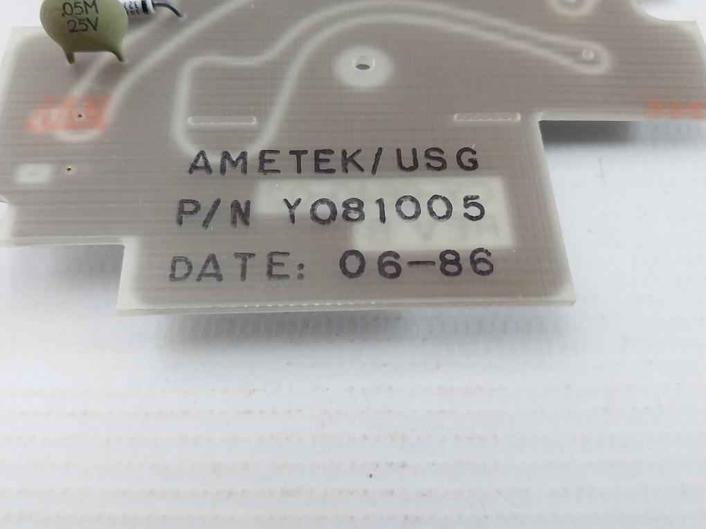Ametek Y081005 D.C Supply Board Rev-b