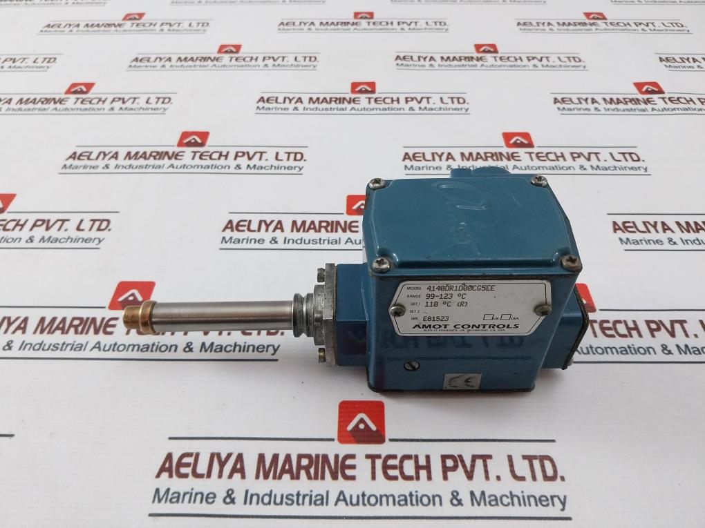 Amot Controls 4140Dr1D00Cg5Ee Pressure And Temperature Switches 99-123°C Used