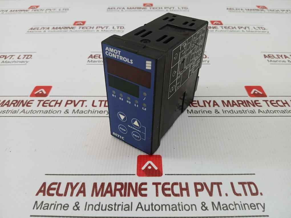8071C40-aa Panel Mount Controller Amot Controls Ac 93-263V 48-63Hz