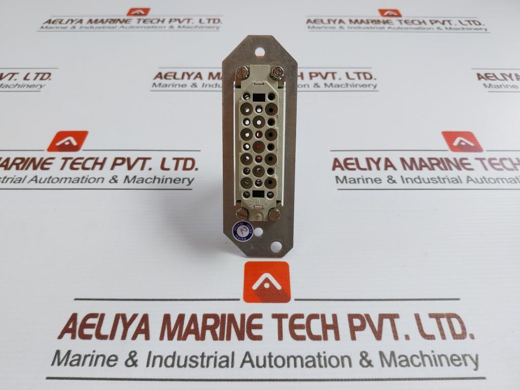 Amphenol-10-A-250-V-20Hz-Rectangular-Connector-Insert-C146-10-B-209591-2