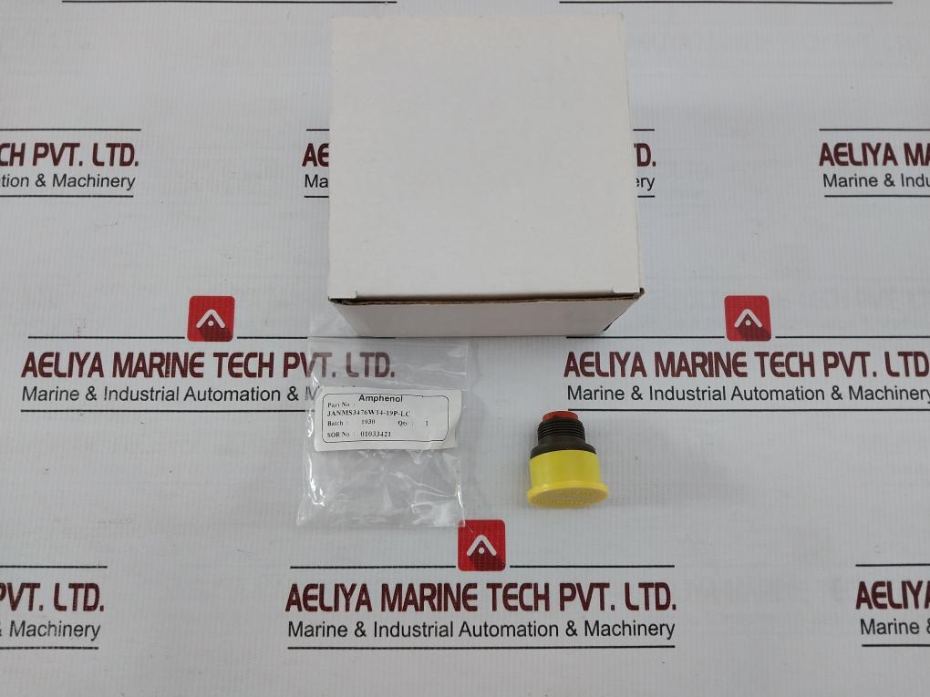 Amphenol 19-pin Circular Connector Crimp Plug Ms3476W14-19P-lc