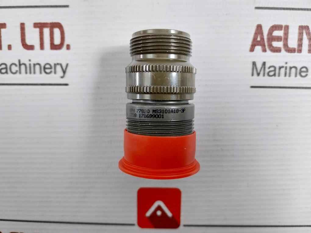 Amphenol Ms3101A18-3P Circular Connector With Ignitor Cable 2-meter