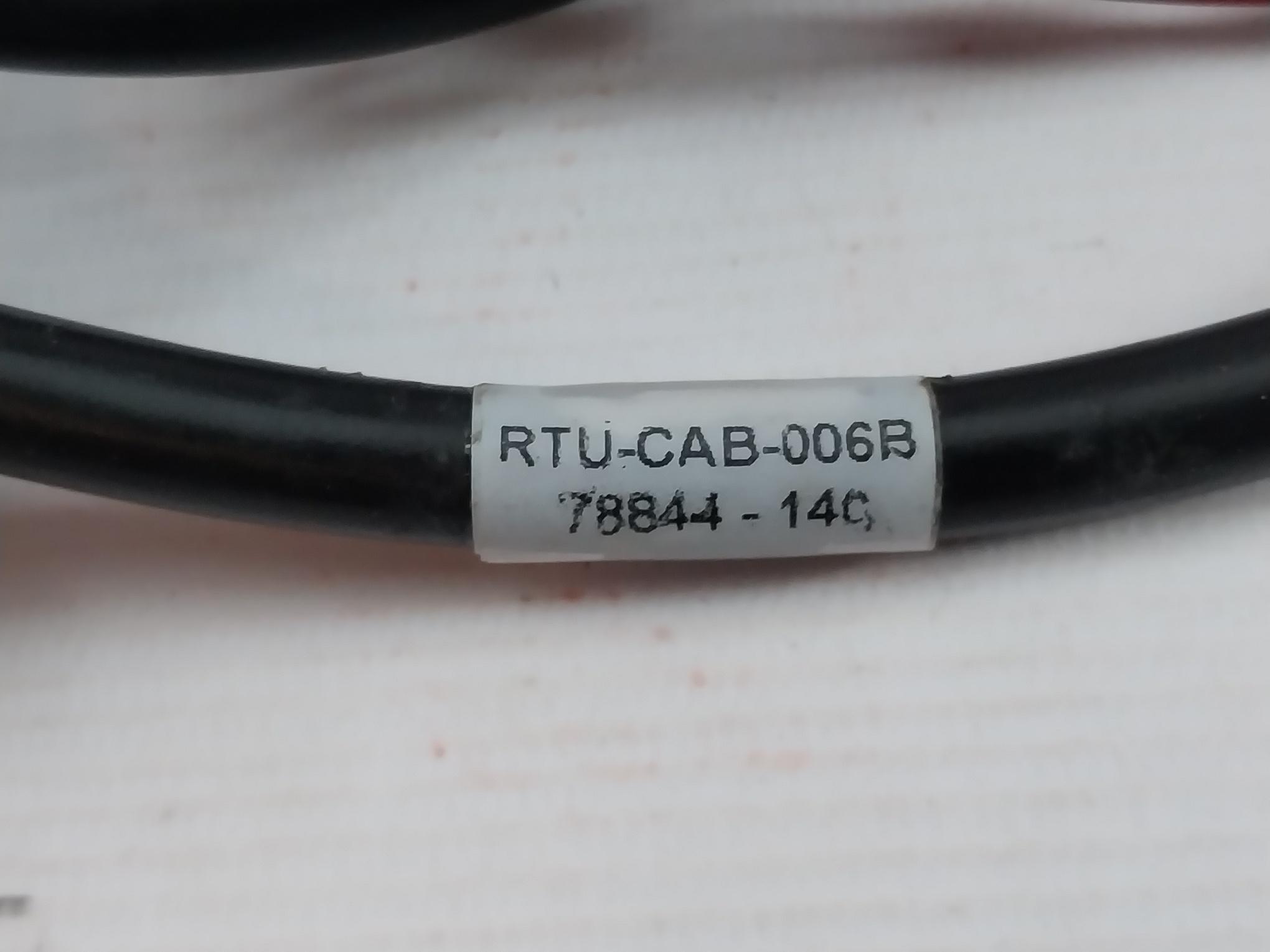 Rtu-cab-006A Circular Connector Cable With Threaded Coupling Set Amphenol