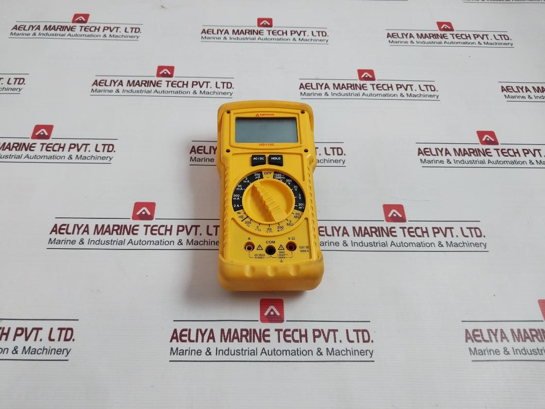 Amprobe Hd110C Heavy-duty Digital Multimeter 2V/20V/200V 2Ma/20Ma/200Ma