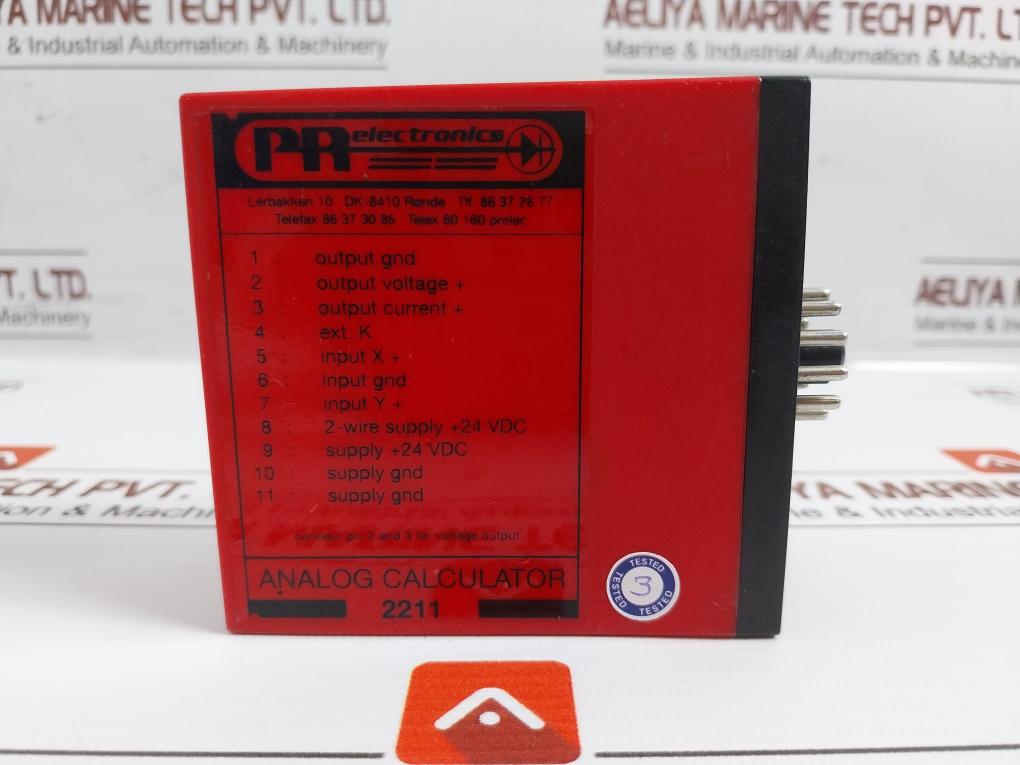 Analog-Calculator-By-Pr-Electronics-2211-Be2a1-4-20ma-0-10v-8
