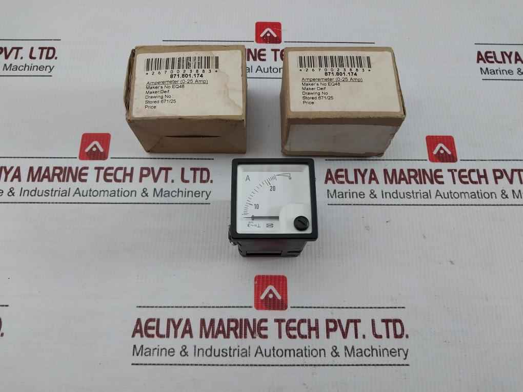 Analog Ammeter Deif Eq48-x