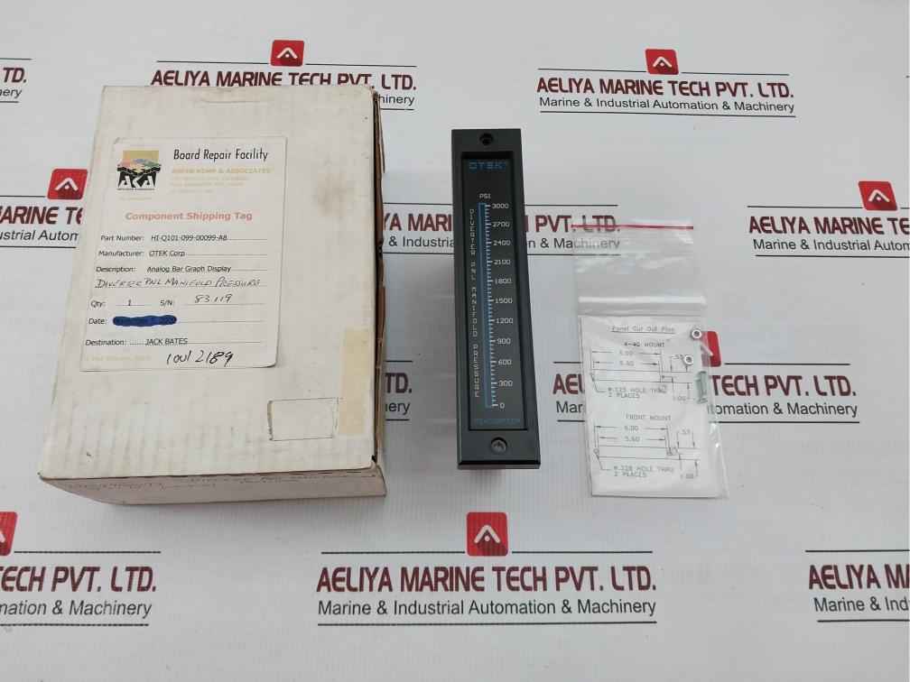 Analog Bar Graph Display Hi-q101-099-00099-a8 Otek