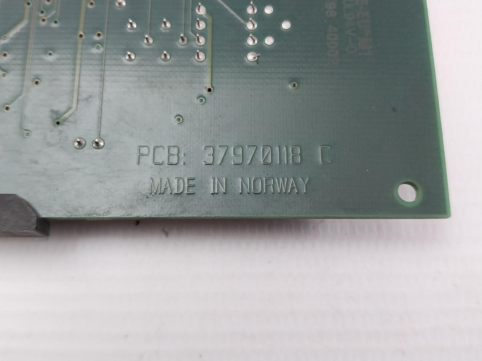 Analog Input Pc Board Ai-400 Kongsberg Simrad 37970092 B
