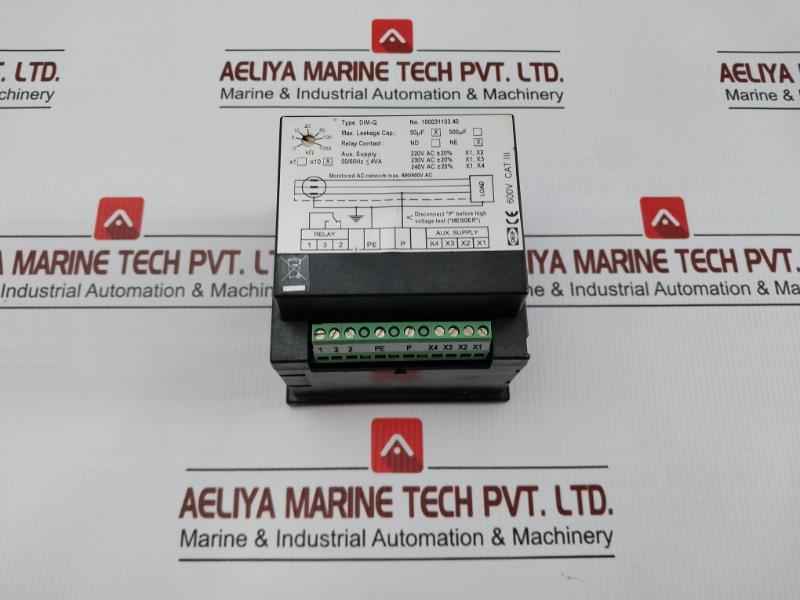 Analog Insulation Monitor Deif 690/400Vac Dim-q