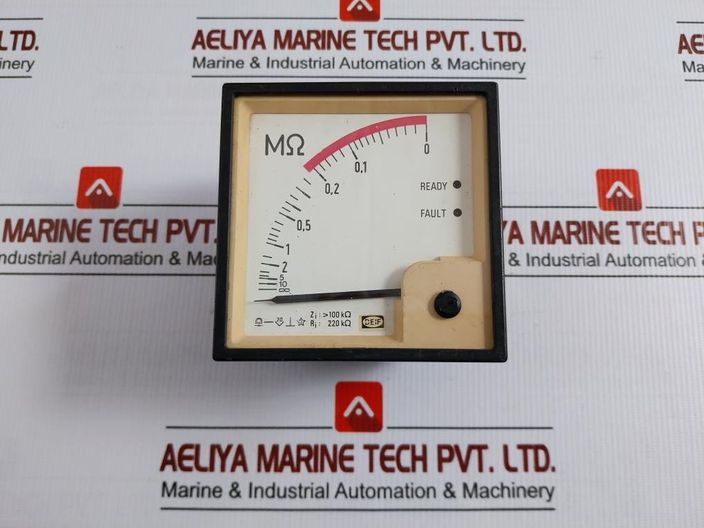 Analog Insulation Monitor Ri-220 KΩ Part No Bq0207 Deif