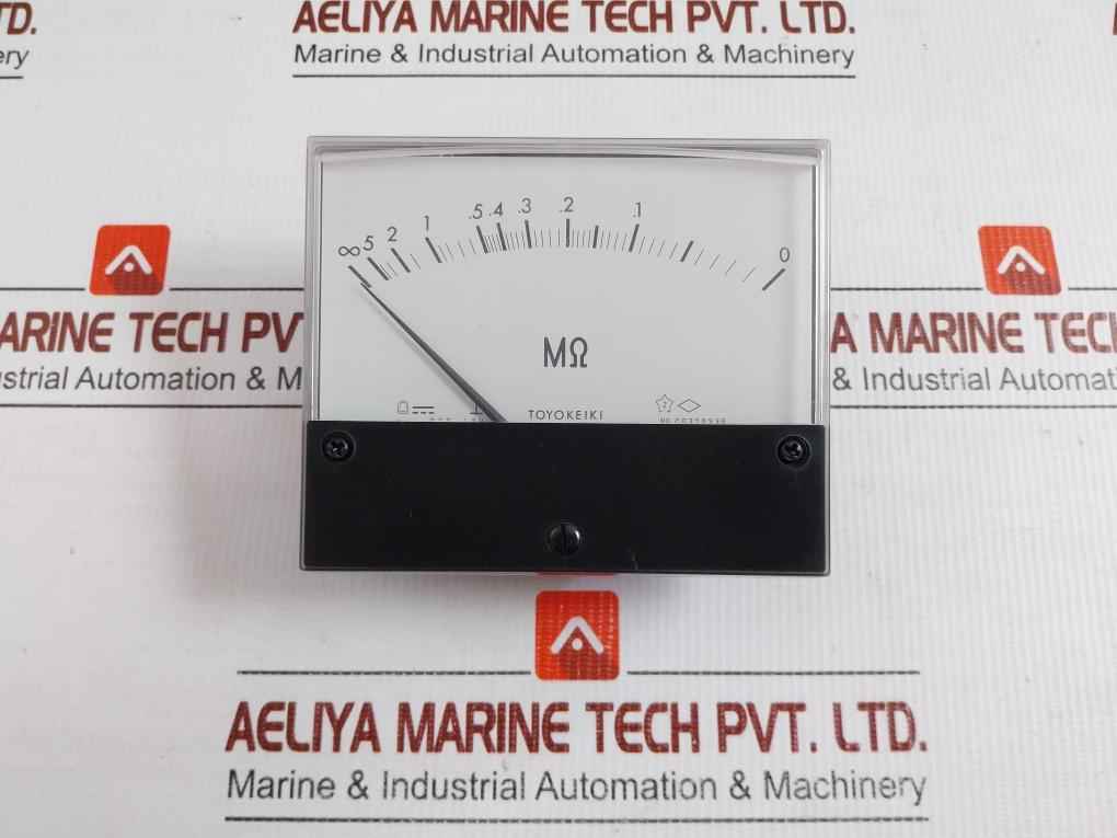 Analog Insulation Resistance Panel Meter Dcf-12N Toyo Keiki