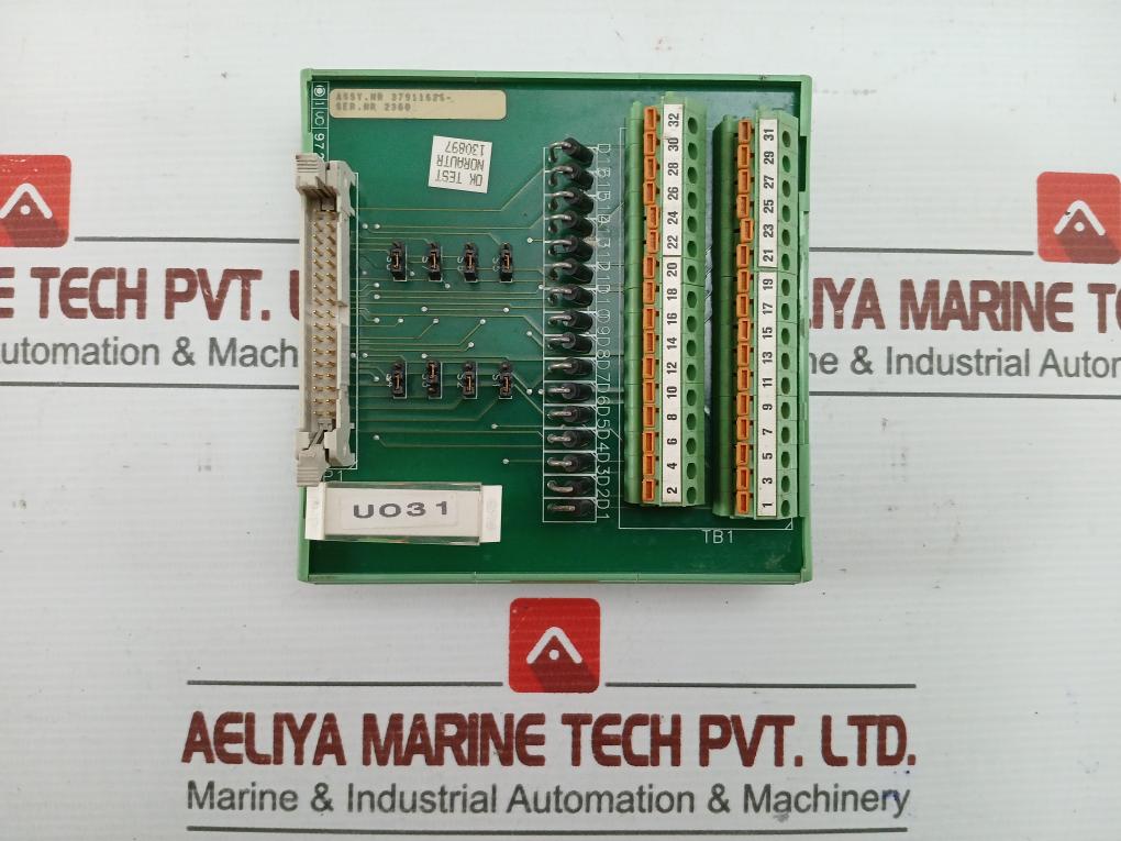 Analog Output Board By Kongsberg Part No: 37911625