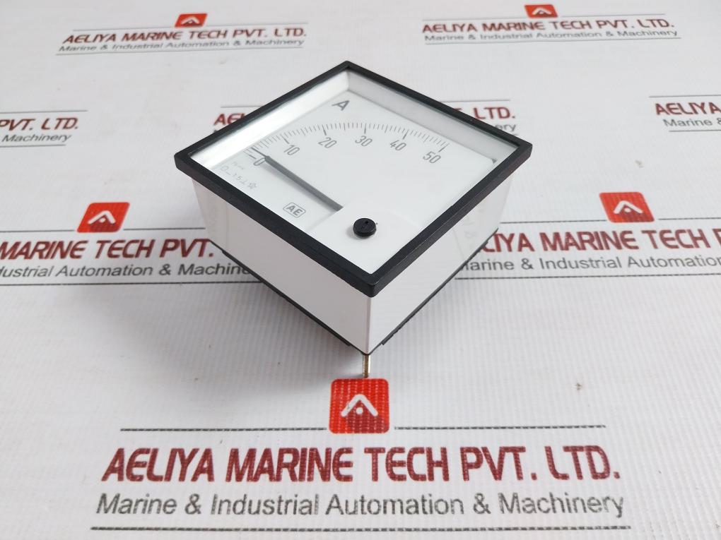 Analog Panel Ammeter 0-50A Automatic Electric 179193/4/74