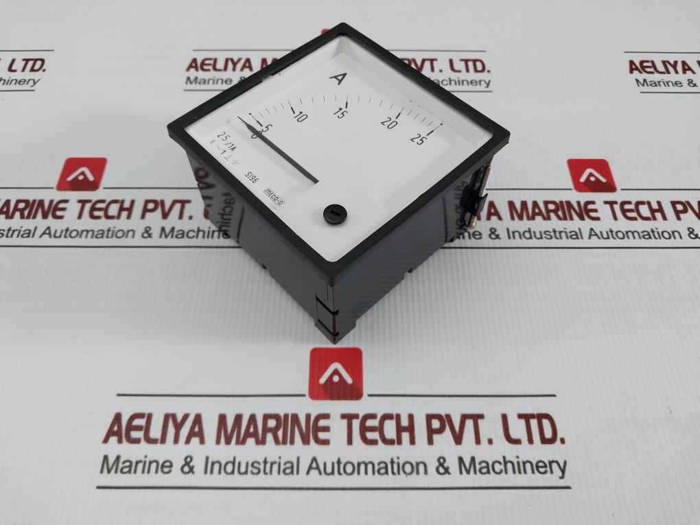 Analog Panel Ammeter Si96 Meco-g 0-25/1A