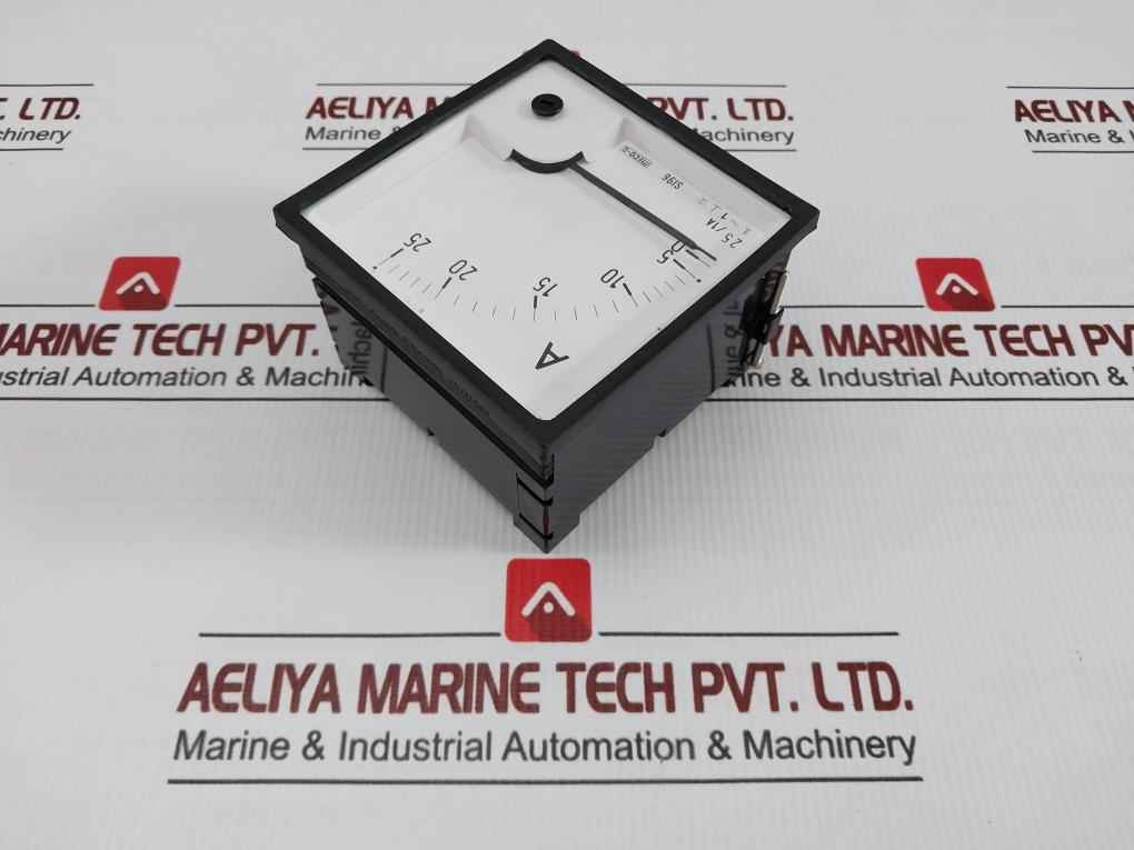 Analog Panel Ammeter Si96 Meco-g 0-25/1A