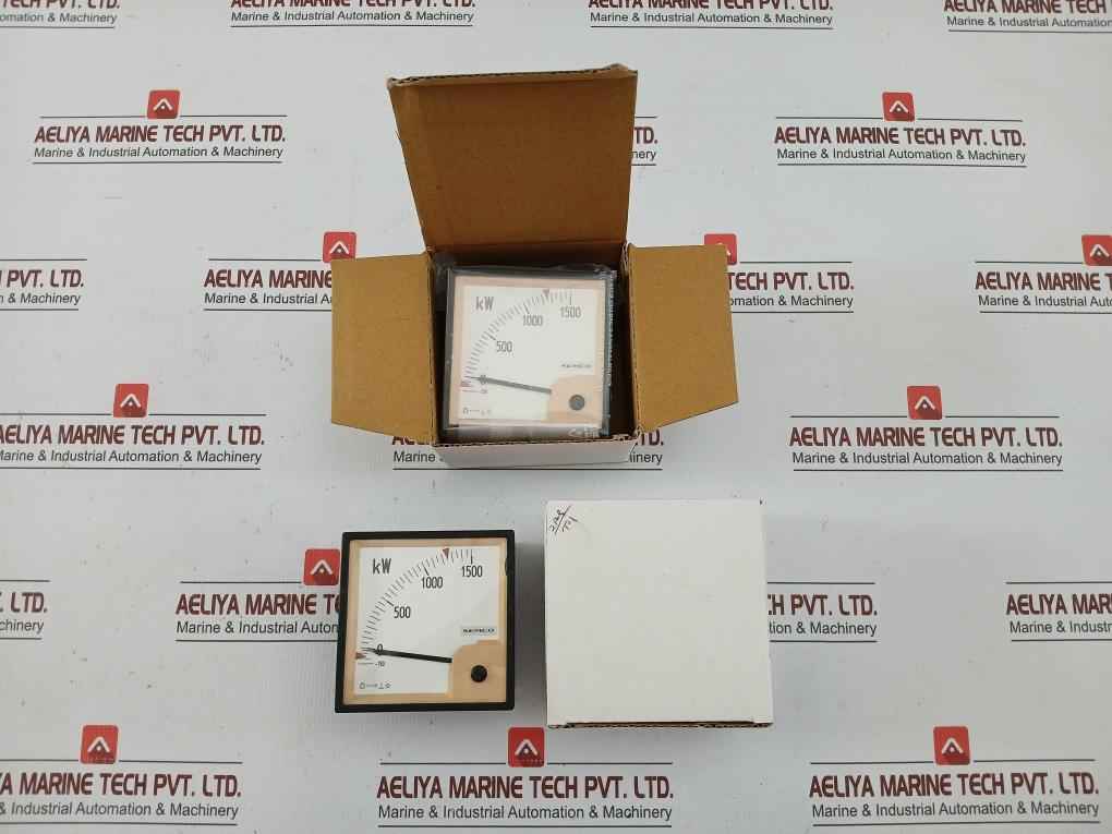 Analog Panel Meter -150 To 1500 Kw Semco