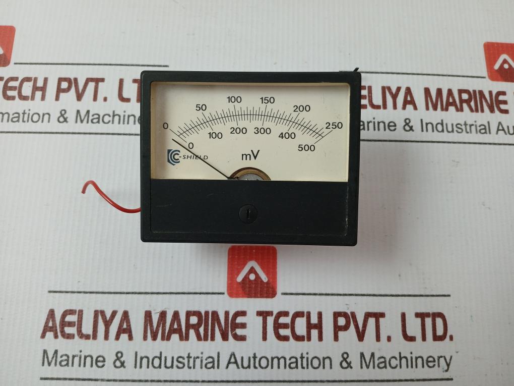 Analog Panel Meter 0-500 Mv C-shield