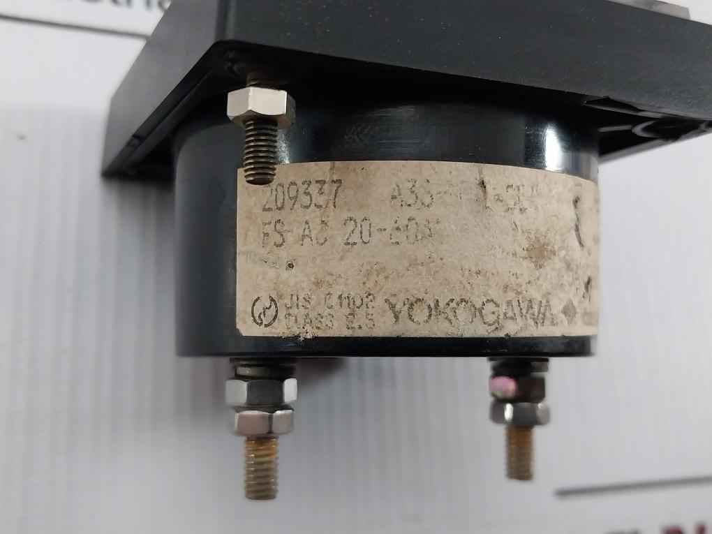 Analog Panel Meter A38-n-l-bl Yokogawa