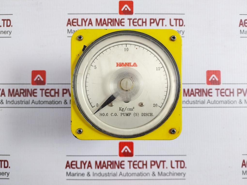 Analog Pressure Gauge 0-20 Kg/Cm2 Hanla 500V