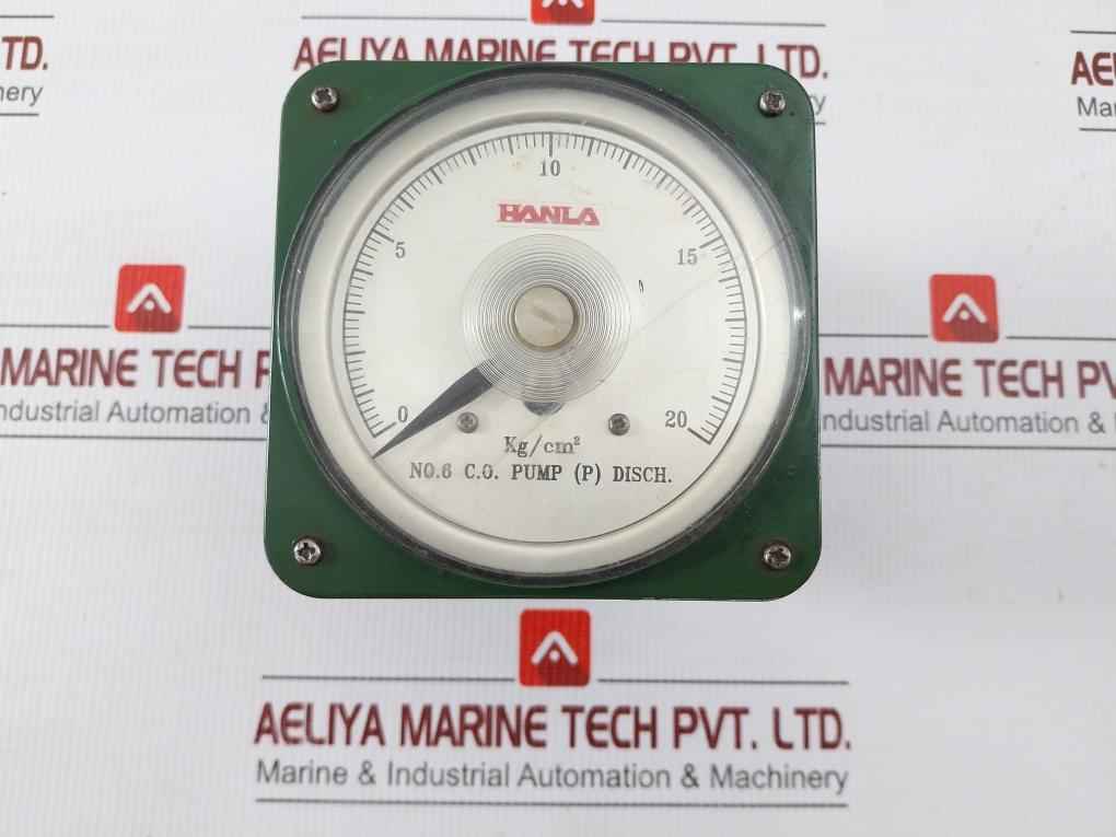 Analog Pressure Meter 500V Hanla 0-20 Kg/Cm2