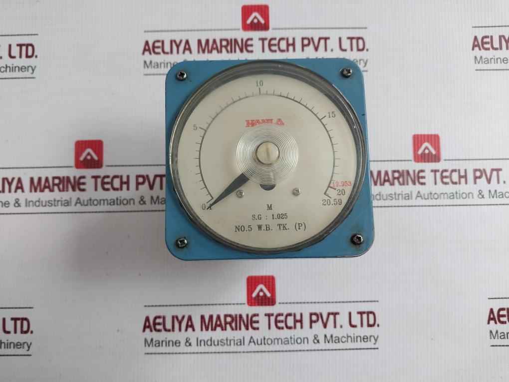 Analog Tank Level Indicator 500V Hanla 0.1-20.59 M