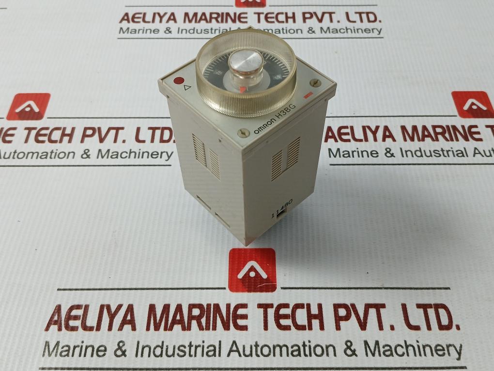 Analog Timer Relay 50/60Hz 5A 250V~ Omron H3Bg-8