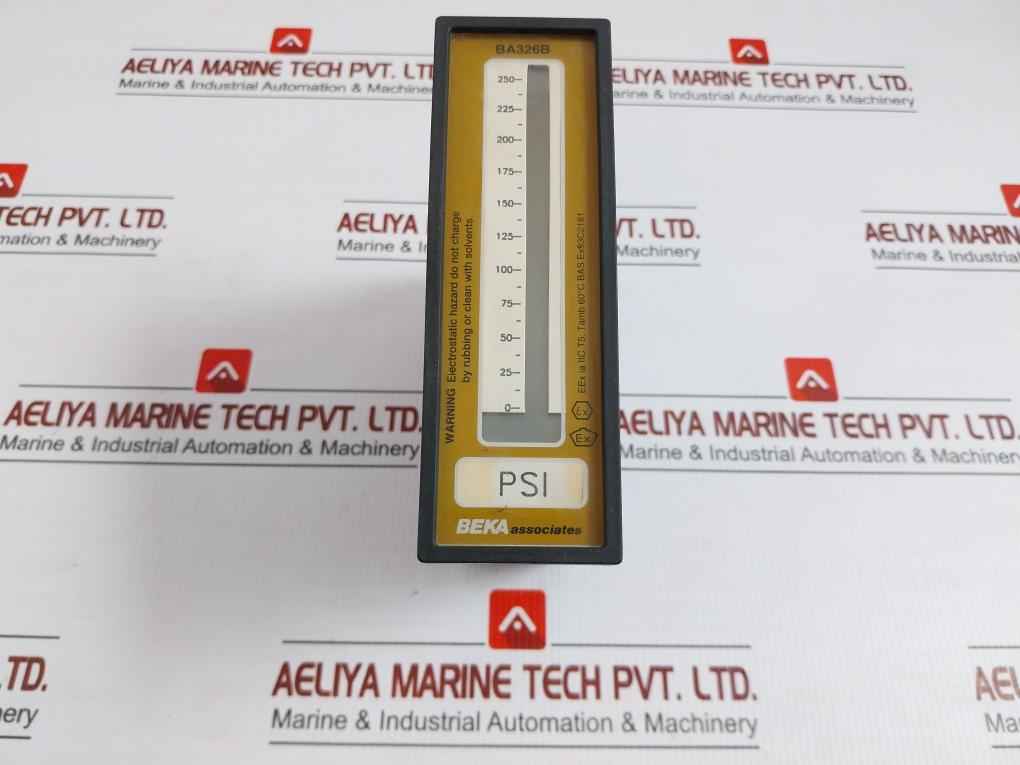 Analogue Bargraph Digital Pressure Indicator Ba326B Beka