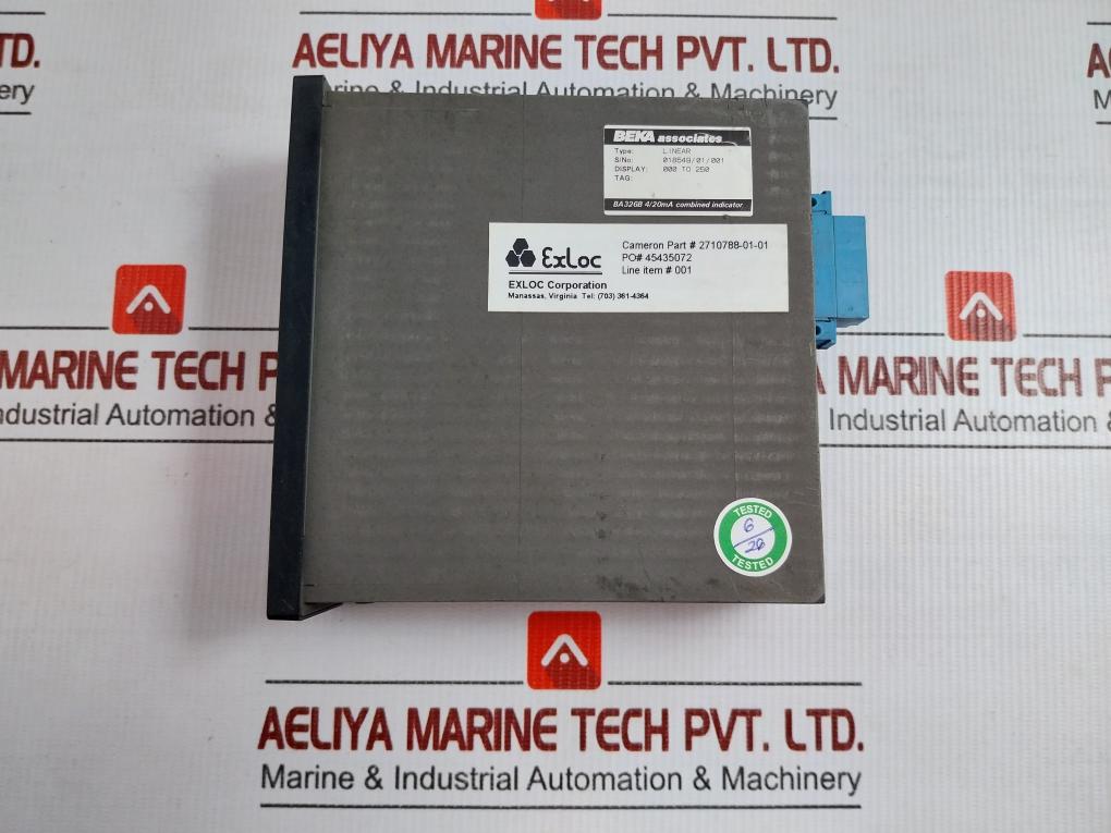 Analogue Bargraph Digital Pressure Indicator Ba326B Beka