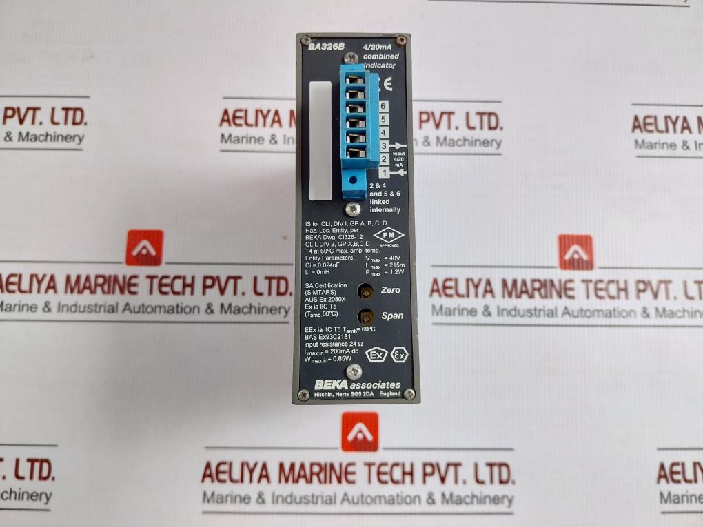Analogue Bargraph Digital Pressure Indicator Ba326B Beka