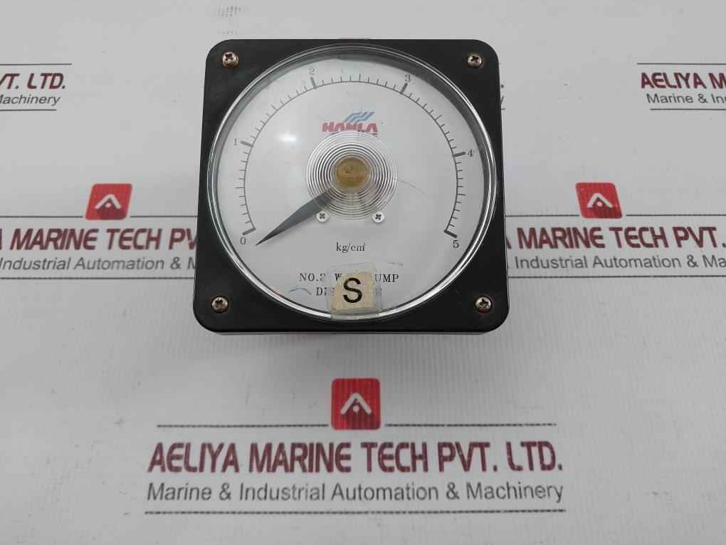 Analogue Pressure Meter Hanla 0 To 5 Kg/Cm2