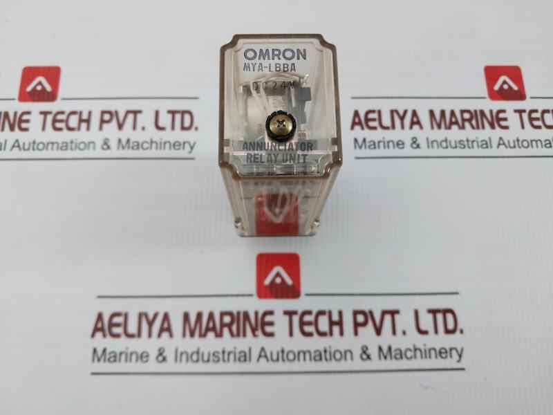 Annunciator Relay Unit Dc 24V Omron Mya-lbba