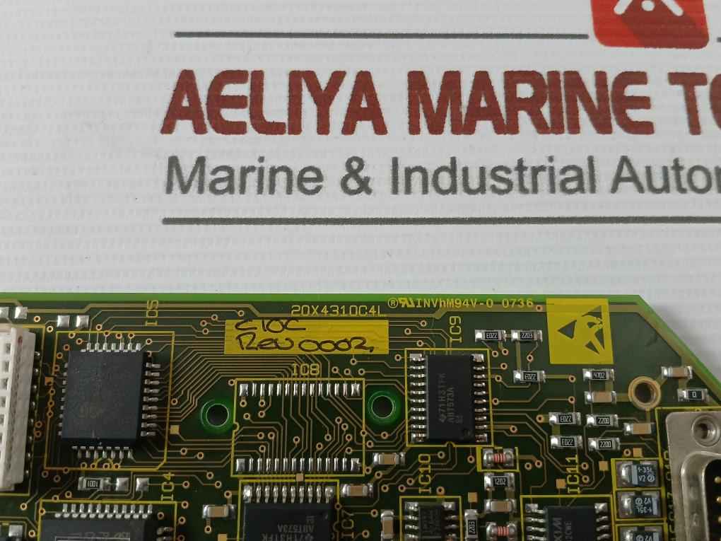 Apc 20X4310C4Sr Drive Data Manager Display Pcb Card P0135-4001 A72Ah