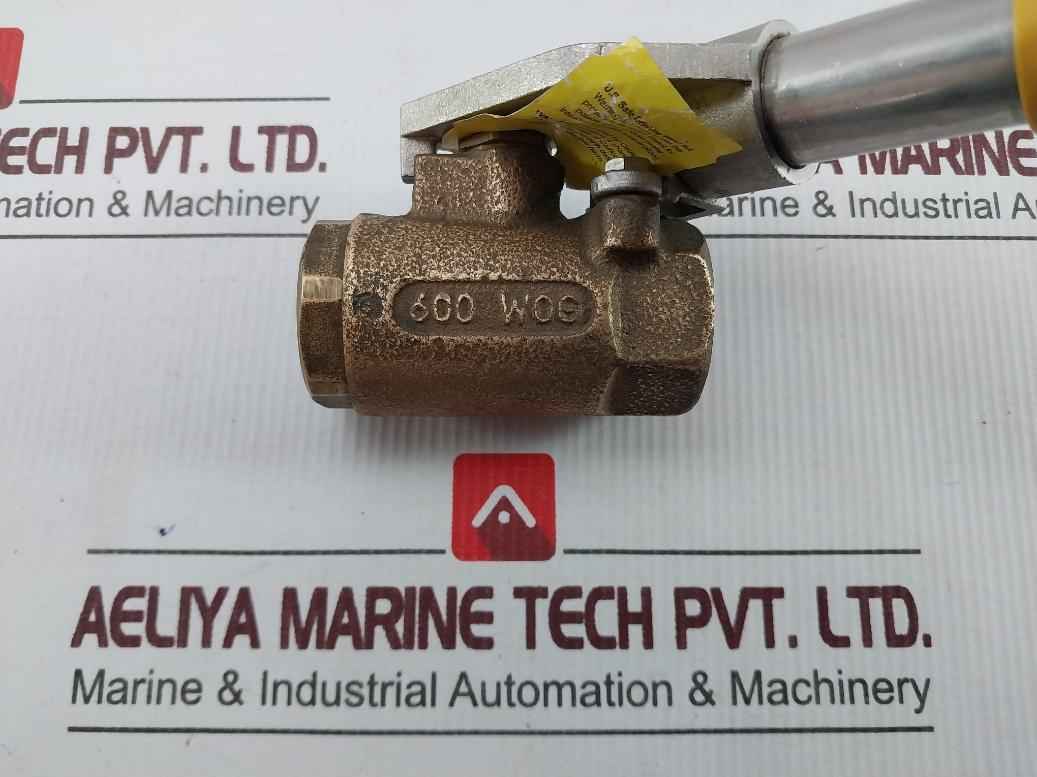 Apollo 71-504-01 316 Stainless Steel Bronze Ball Valve 3/4" 600 Wog