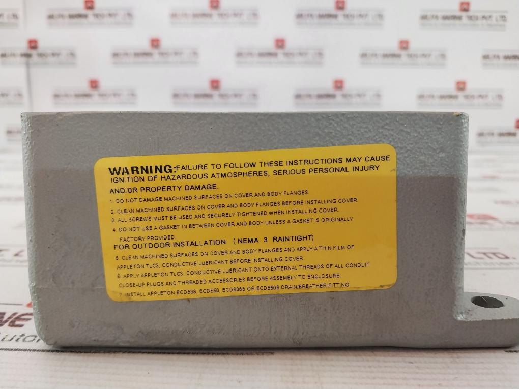 Appleton Efdc275Nlq 06/11M 3/4" Mall Iron Device Body