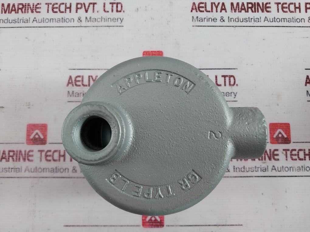 Appleton Grlb50 Explosion Proof Conduit Outlet Box 1/2" Gr Type Lb