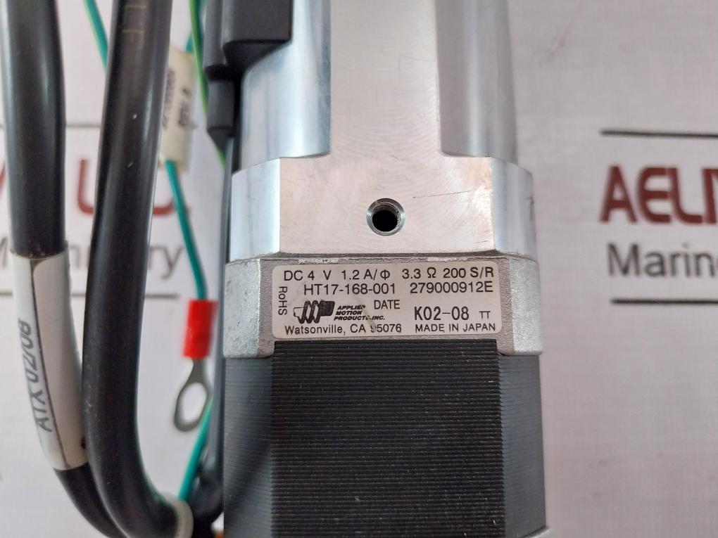 Applied Motion Products Ht17-168-001 Stepper Motor Dc 4V 279000912E 1.2A Rev B