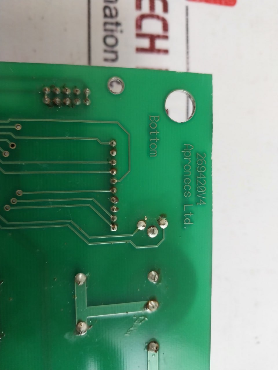 Apronecs 269420V4 Printed Circuit Board 230Vac